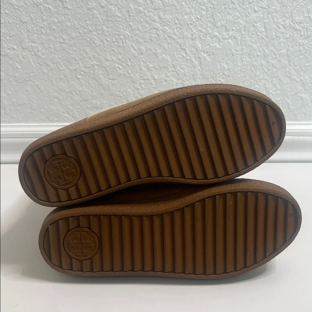 Tory Burch Ginger Suede Shearling Boots Sz 6 - Picture 8 of 10